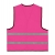 Promo veiligheidsvest polyester XL roze