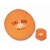 Opvouwbare nylon frisbee (rand in kleur) oranje