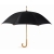 Paraplu met houten handvat (Ø 104 cm) zwart