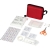16 delige EHBO kit rood/ wit