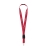 Safety keycord met veiligheidssluiting rood