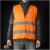 RFX™ See-me veiligheidsvest voor professioneel gebruik oranje