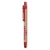 Eco touch pen gerecycled karton rood