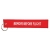Remove Before Flight Hang Tag rood/rood