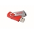 Techmate. USB flash  16GB    MO1001-03 rood