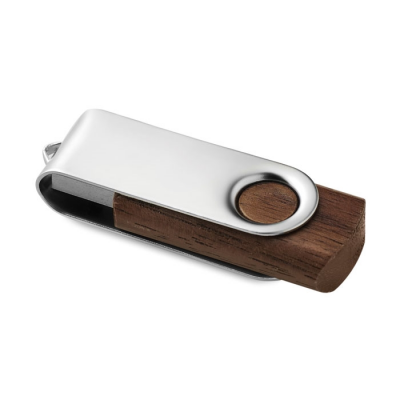 Afbeelding van relatiegeschenk:Turnwoodflash USB stick, houten behuizing     8GB