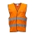 SafetyFirst veiligheidsvest fluor-oranje