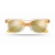 Klassieke zonnebril met spiegelglazen (UV400) oranje