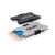 Aluminium RFID anti-skimming creditcard houder zilver