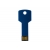 USB stick 2.0 key 8GB donkerblauw