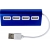 USB hub blauw