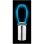 Vela 6-LED zaklamp met gloeibandje koningsblauw