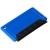 IJskrabber met rubber in creditcardformaat blauw