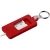 Kym sleutelhanger met bandenprofielmeter rood