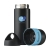 BottleBeatz thermosfles speaker (350 ml) lichtblauw