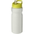H2O Eco sportfles met tuitdeksel (650 ml) Ivoorwit/Lime