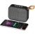 Fashion Bluetooth®-speaker van stof grijs