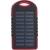 ABS solar powerbank Aurora rood