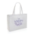 Impact AWARE ™ gerecycled katoenen shopper wit