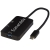 ADAPT aluminium Type-C multimedia-adapter (USB-A/Type-C/HDMI) zwart