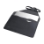 Recycled Felt & Apple Leather Laptop Sleeve 15/16 inch zwart