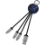 SCX.design C16 kabel met oplichtende ring blauw/ zwart