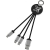 SCX.design C16 kabel met oplichtende ring zwart/ wit