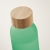 Matglazen fles (500 ml) transparant groen