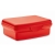 Lunchbox gerecycled PP 800ml rood