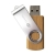 USB Twist Bamboo from stock 8 GB Bamboe