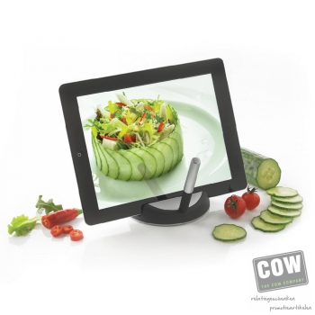 Afbeelding van relatiegeschenk:Chef tablet standaard met touchpen