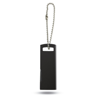 Afbeelding van relatiegeschenk:Datagir USB stick met metalen ketting 1GB