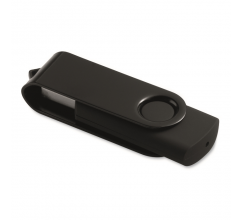 Rotodrive Rubber / metalen memory stick. 2GB bedrukken