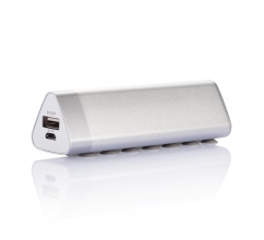 2.200 mAh driehoekige powerbank bedrukken