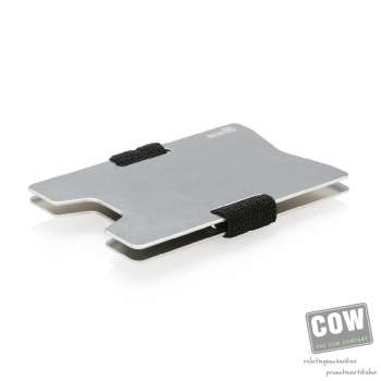 Afbeelding van relatiegeschenk:Aluminium RFID anti-skimming creditcard houder