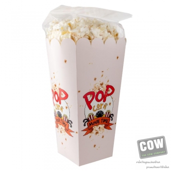 Afbeelding van relatiegeschenk:doos popcorn