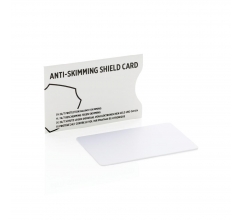 Anti-skimming beschermkaart met actieve stoorzender chip bedrukken