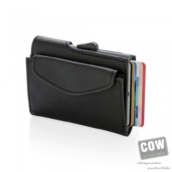 Afbeelding van relatiegeschenk:C-Secure RFID kaarthouder & portemonnee met muntvakje