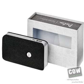 Afbeelding van relatiegeschenk:Palm Bluetooth® speaker met draadloze powerbank
