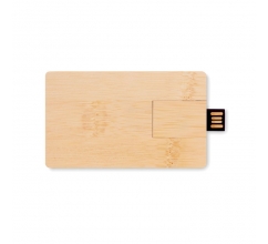 Bamboe USB stick 16GB bedrukken