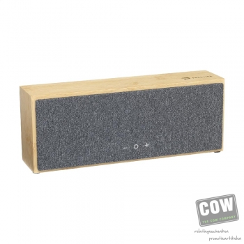 Afbeelding van relatiegeschenk:Mambu 10W Bamboo Wireless Speaker draadloze speaker