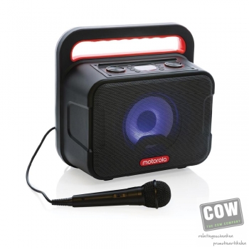 Afbeelding van relatiegeschenk:Motorola ROKR810 draadloze en draagbare party speaker