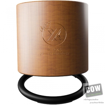 Afbeelding van relatiegeschenk:SCX.design S27 speaker 3W voorzien van ring met hout