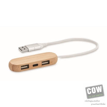 Afbeelding van relatiegeschenk:3-poorts USB-hub
