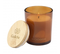 Wooosh Scented Candle Musk Peach geurkaars bedrukken