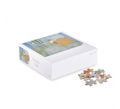 Puzzel van 150 stukjes in doos bedrukken